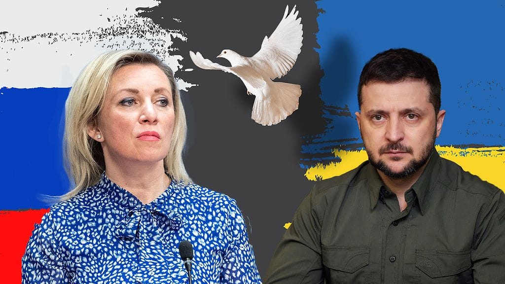 Venäjän ulkoministeriön tiedottaja Maria Zaharova kommentoi Zelenskyin suunnitelmaa rauhasta tulikivenkatkuisesti.