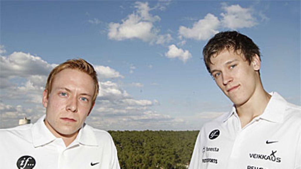 Juho-Matti Pimiä ja Petteri Lax, kuva: Lehtikuva