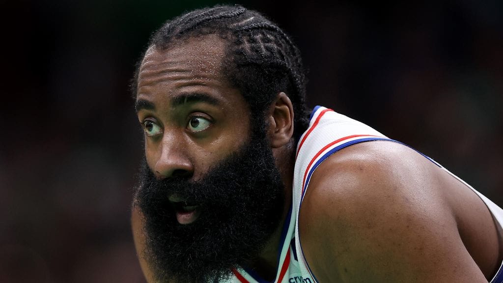 James Harden siirtyi helmikuussa 2022 Houston Rocketsista Philadelphia 76ersiin.