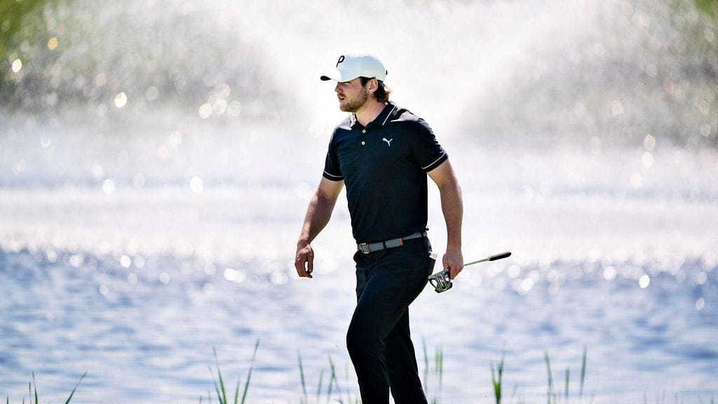 Lauri Ruuska kisoissa Tanskassa vuonna 2021.