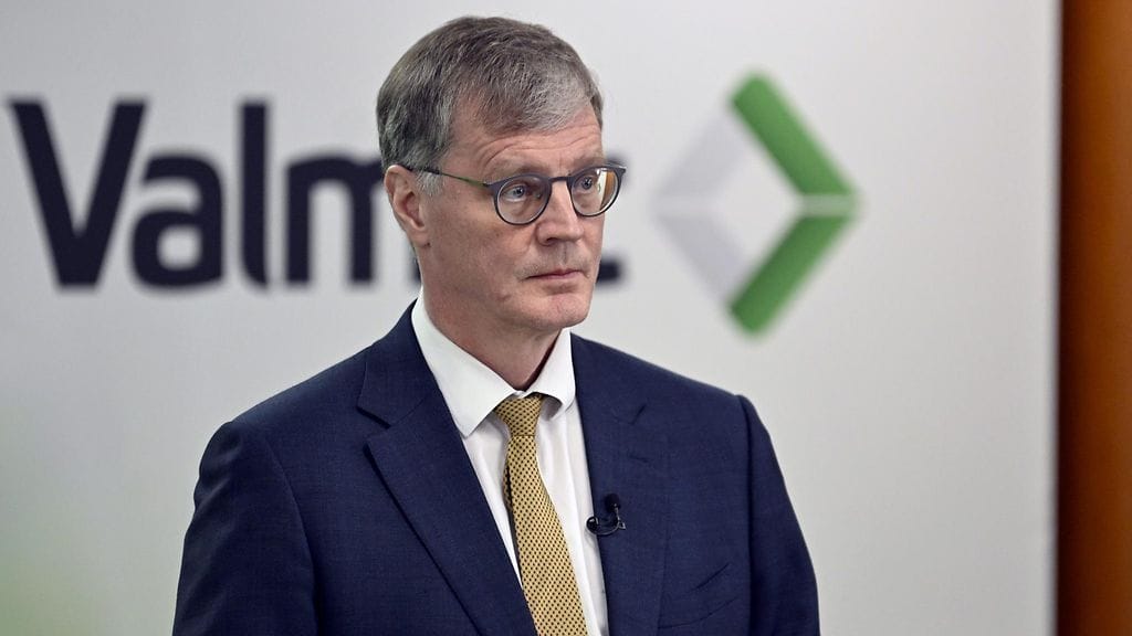 Konepajayhtiö Valmetin toimitusjohtaja Pasi Laine jättää tehtävänsä ensi vuonna.