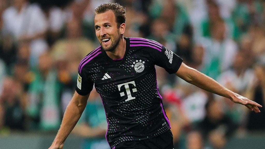Harry Kane aloitti uransa Bundesliigassa tehokkaasti.