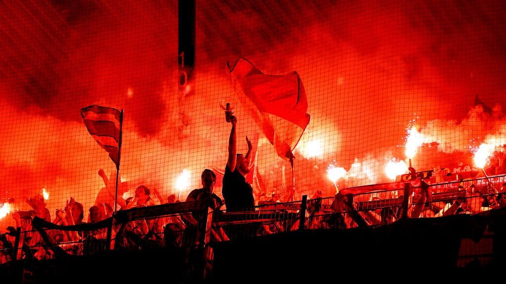 Bayernin pyrot läpäisivät turvatarkastuksen.