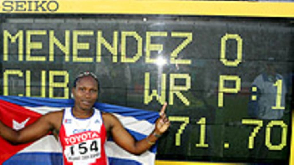 Osleidys Menendez (Kuva: Michael Steele/Getty Images)