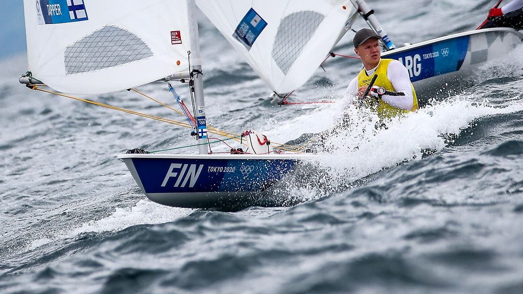 Kaarle Tapper edusti Suomea myös Tokion olympialaisissa vuonna 2021.