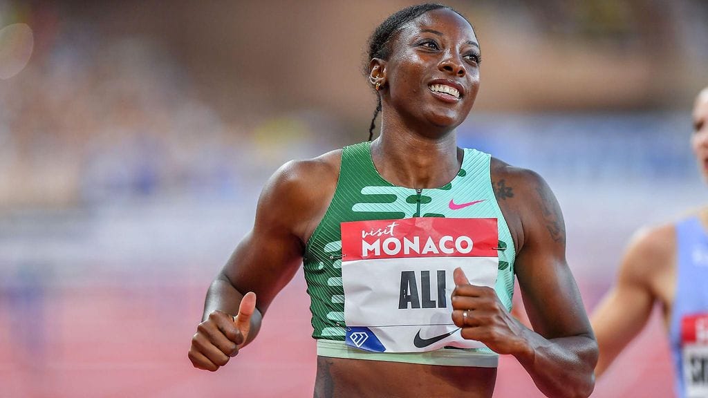 Nia Ali on kauden tilastoykkönen 100 metrin aitajuoksussa.