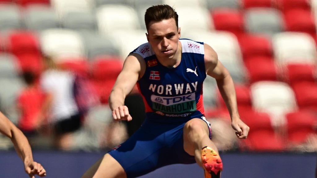 Karsten Warholmin juoksi välierissä ajan 47,09.