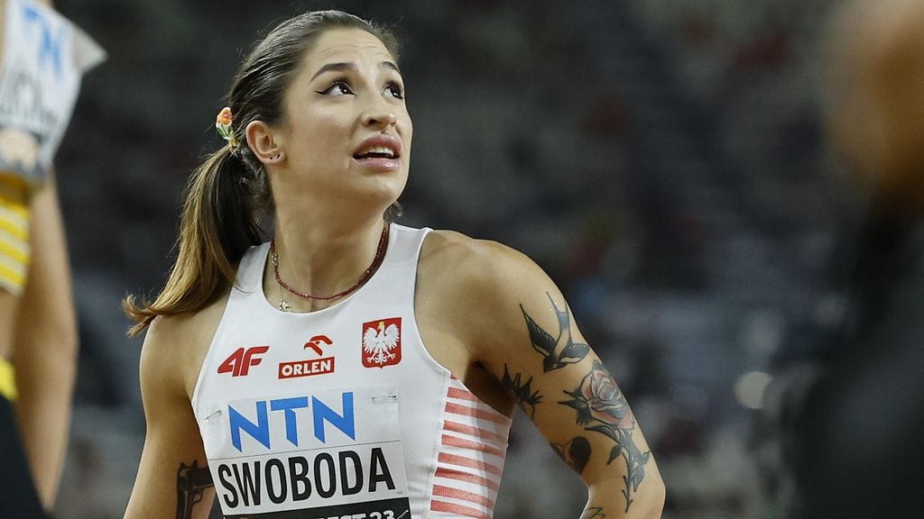 Ewa Swobodan maanantai-ilta päättyi lopulta onnellisesti 100 metrin MM-finaalissa.