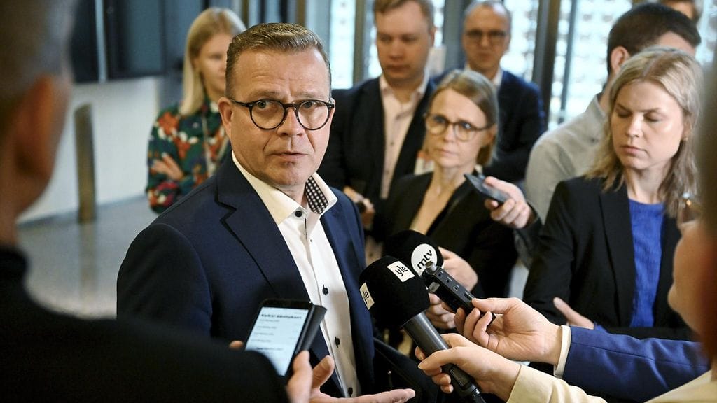 Pääministeri Petteri Orpo (kok.) Helsingissä 24. elokuuta.