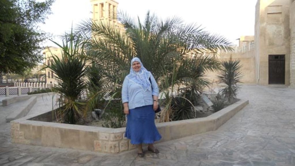 Isra Lehtinen Dubaissa marraskuussa 2011.