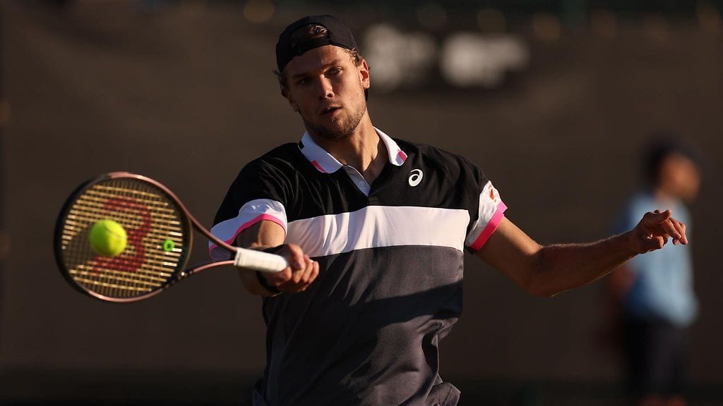 Otto Virtanen pelaa Yhdysvaltain avoimien grand slam -turnauksen pääsarjassa.