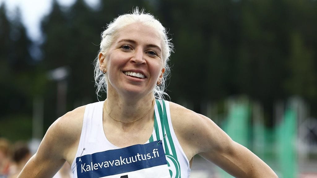 Sara Lappalainen paransi omaa mailin SE:tään.