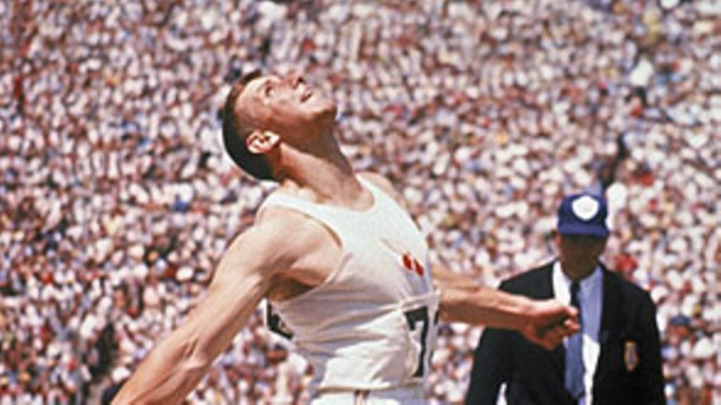 Al Oerter vuoden 1980 olympialaisten karsinnassa. Kuva: GETTY.