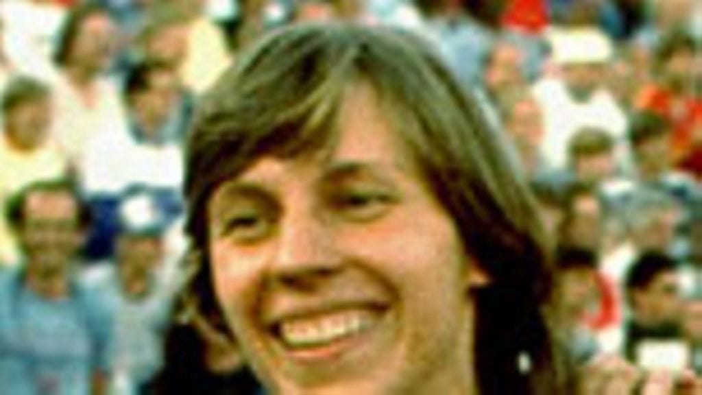 Marita Koch vuonna 1983, kuva: Tony Duffy/Allsport