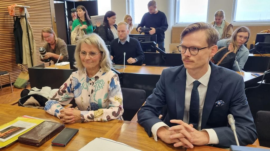 Päivi Räsänen oikeudessa 2