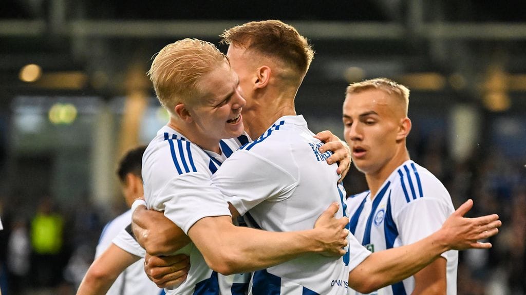 HJK selvitti tiensä Konferenssiliigan lohkovaiheeseen - Lucas Lingman kertoo voittomaaliin johtaneen syöttönsä olleen vahinko