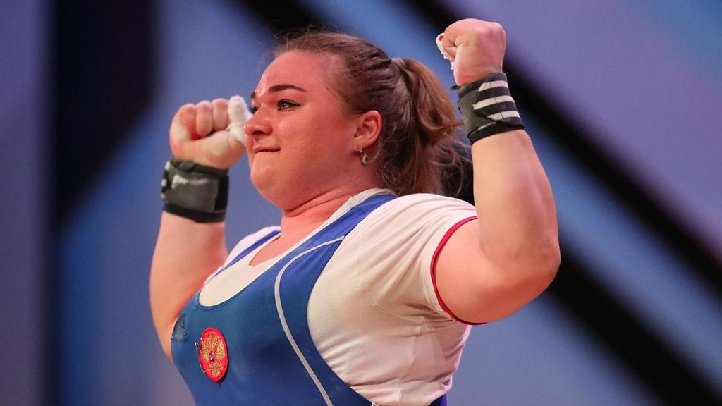 Tatjana Kashirina voitti viimeisimmän painonnoston arvokisakultansa, Euroopan mestaruuden, vuonna 2019. Hän kilpaili yli 87-kiloisten sarjassa.