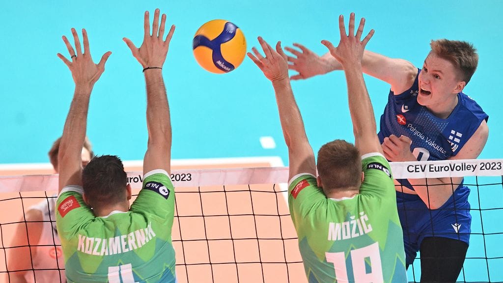 Kaksien edellisten EM-kisojen hopeamitalisti Slovenia oli Suomelle liikaa.