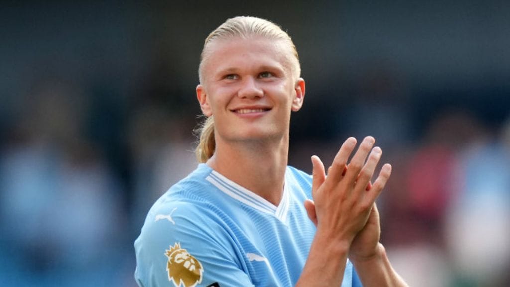 Erling Haaland teki taas historiaa.