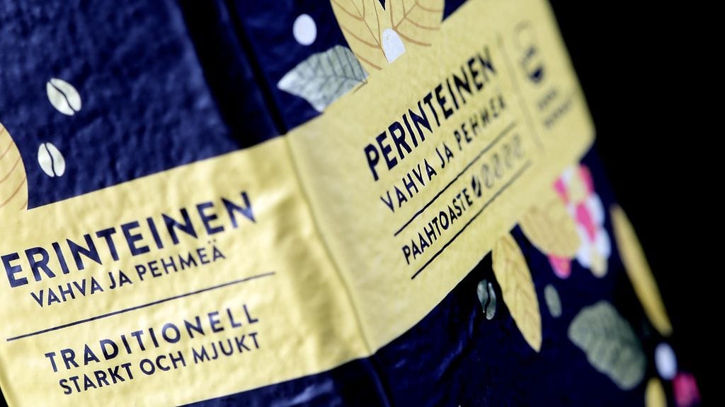 Meiran Kulta Katriina -kahvi. Kuvituskuva.