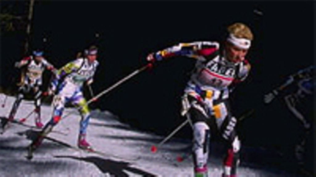 Ampumahiihto, Photo: Allsport UK /Allsport