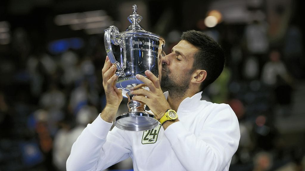 Novak Djokovic voitti uransa 24. grand slamin.