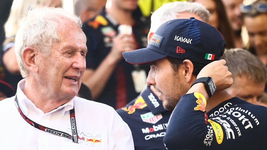 Helmut Marko on pyytänyt Sergio Perez -kommenttejaan anteeksi.