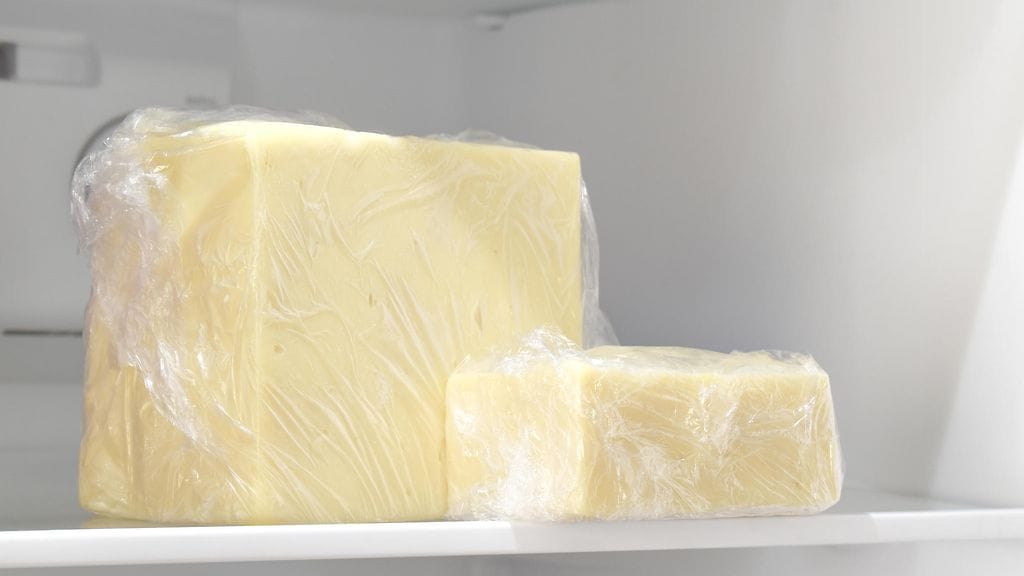 Juusto säilytys jääkaappi