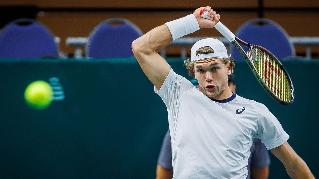 Otto Virtanen kukisti Davis Cupin kroatialaisvastustajansa kolmessa erässä.