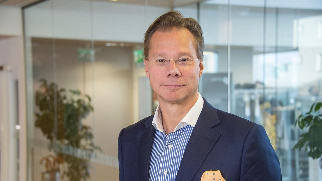 Hans Sohlström helmikuussa 2019.