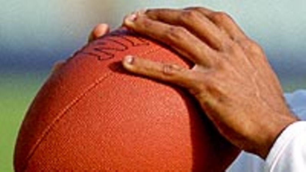 Amerikkalainen jalkapallo (Photo: Nick Laham/Allsport)