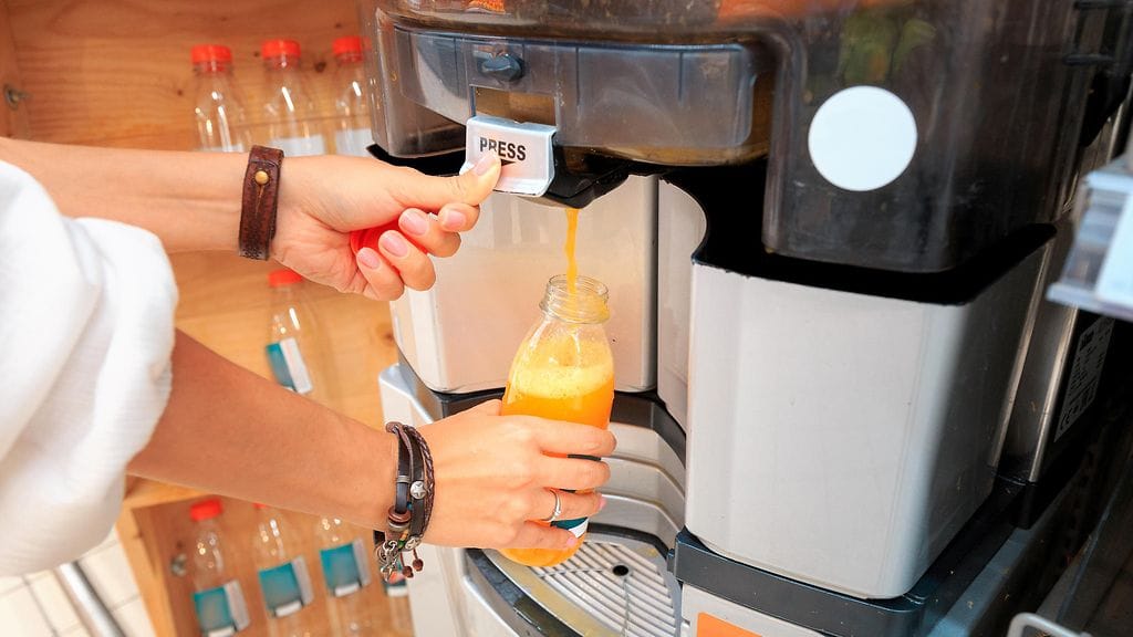 appelsiinimehu mehukone