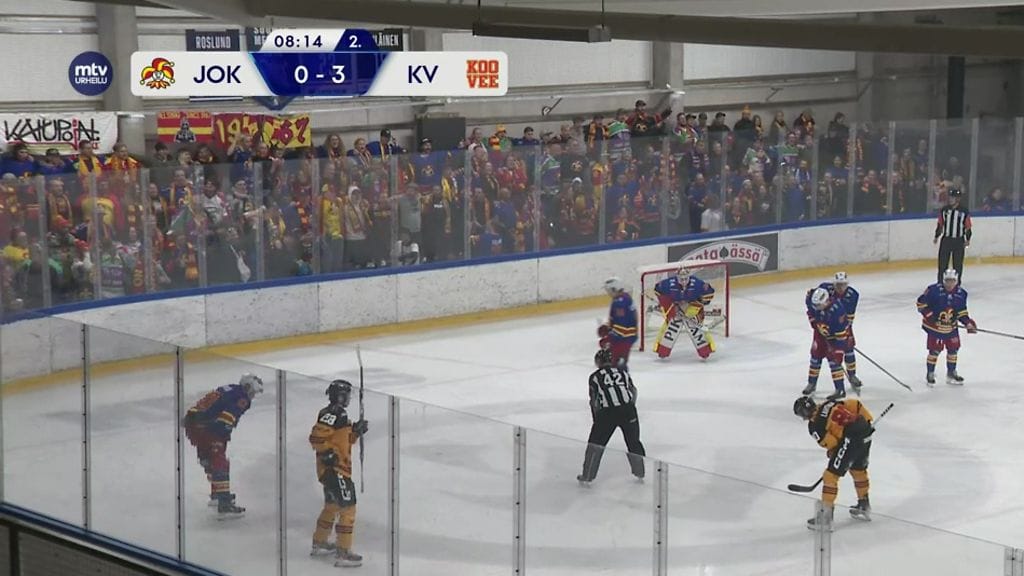 Keravalla on tunnelmaa: Jokerien fanit pomppivat tappioasemasta huolimatta tasajalkaa