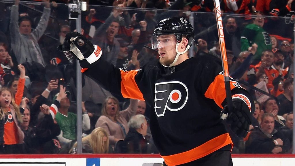 Rasmus Ristolainen on Philadelphia Flyersin puolustuksen konkareita.