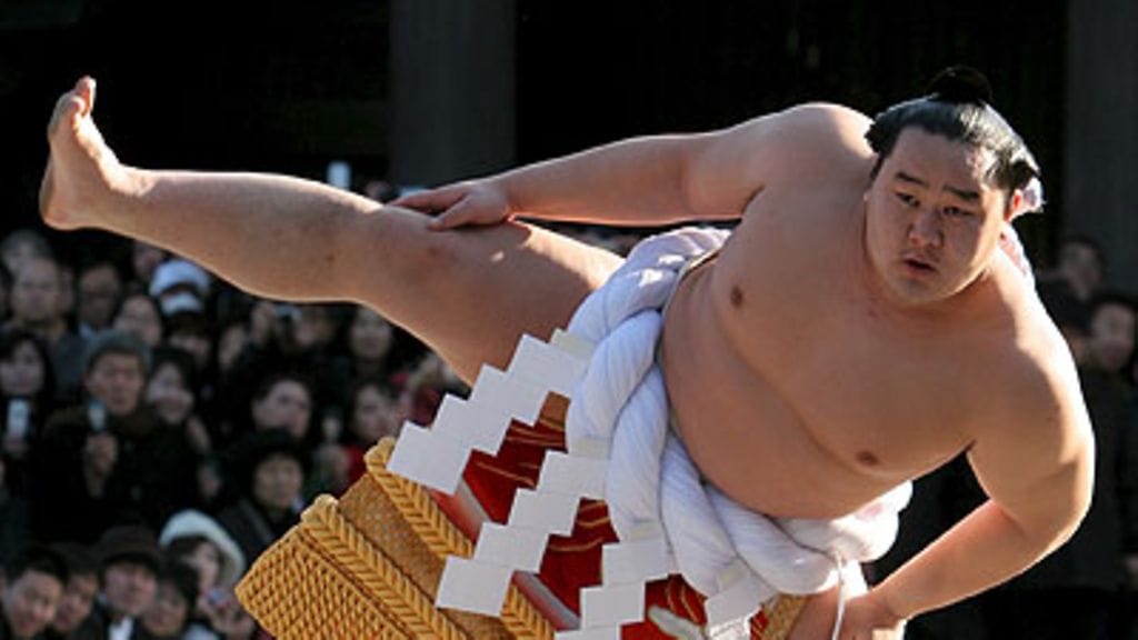 Asashoryu. Kuva: Franck Robichon/EPA.