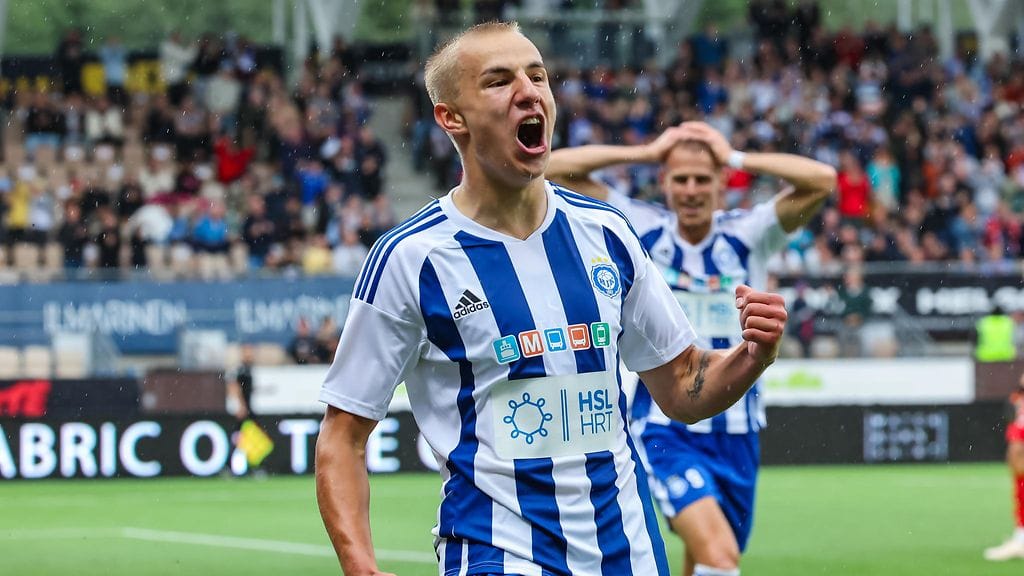 Mikkelin Palloilijoista tälle kaudelle HJK:hon siirtynyt Topi Keskinen on hurmannut seuran kannattajia hurjalla nopeudellaan.
