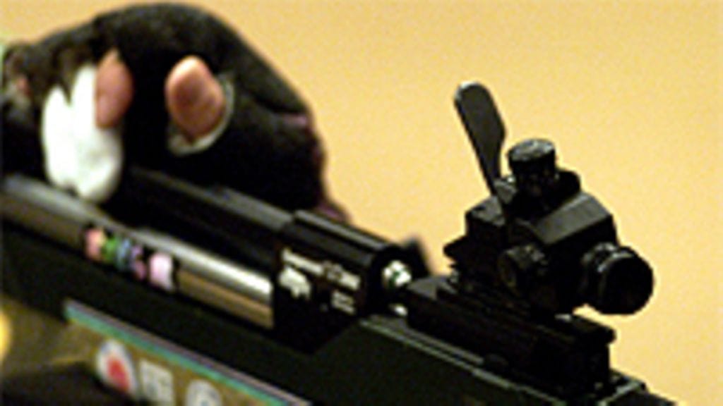 Ilmakivääri, Photo: Matt Turner/ALLSPORT