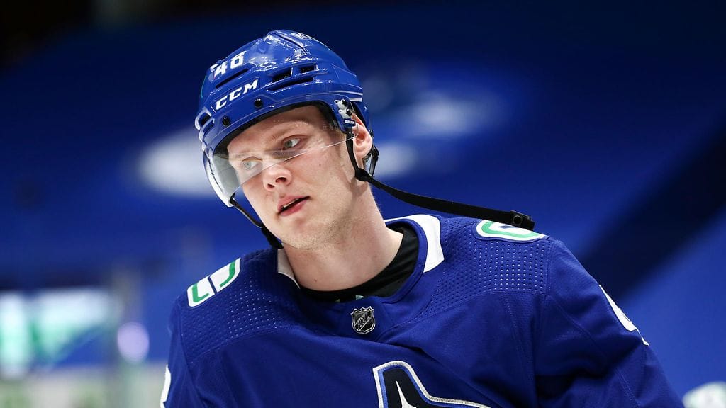 Olli Juolevi pelasi kaksi kautta Vancouver Canucksissa.