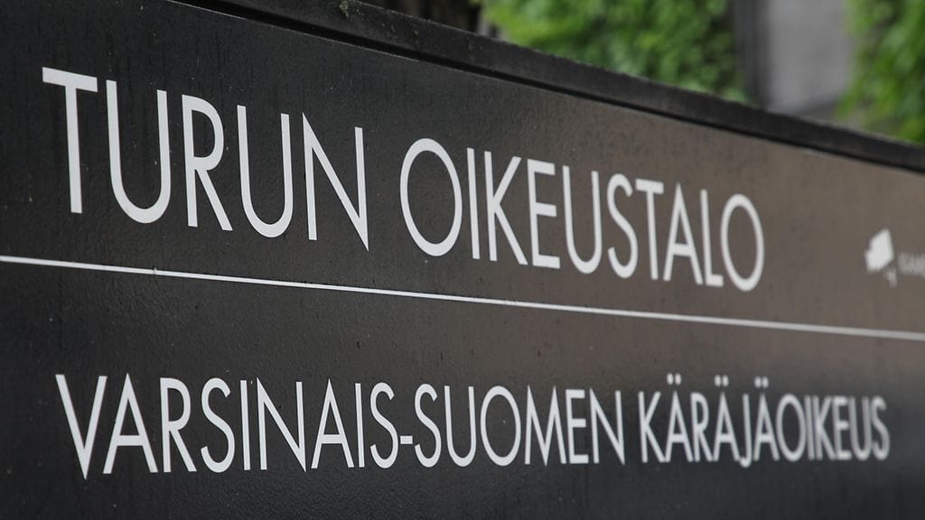 Turun oikeustalo. Kuvituskuva.