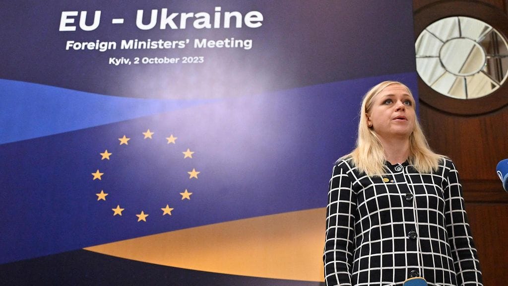 Ulkoministeri Elina Valtonen osallistuu Kiovassa EU:n ulkoministerien epäviralliseen kokoukseen.