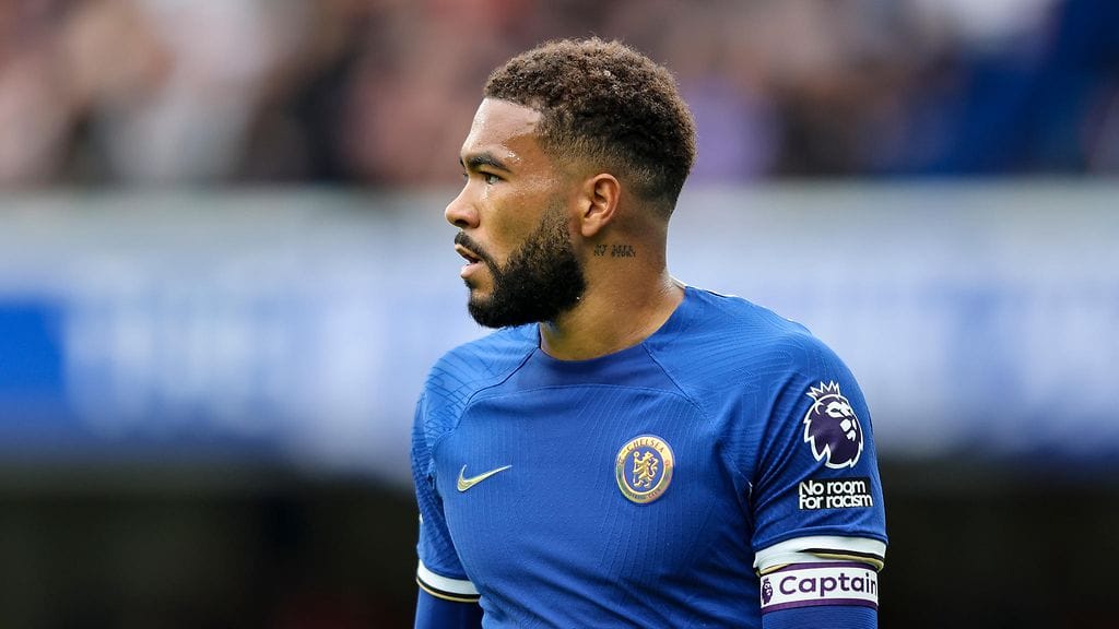 Chelsea-kapteeni Reece James on ollut sivussa elokuusta saakka.