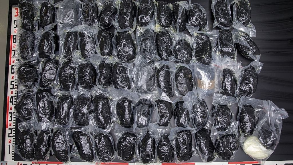 Poliisi takavarikoi kiinnioton yhteydessä yli 90 kiloa amfetamiinia.