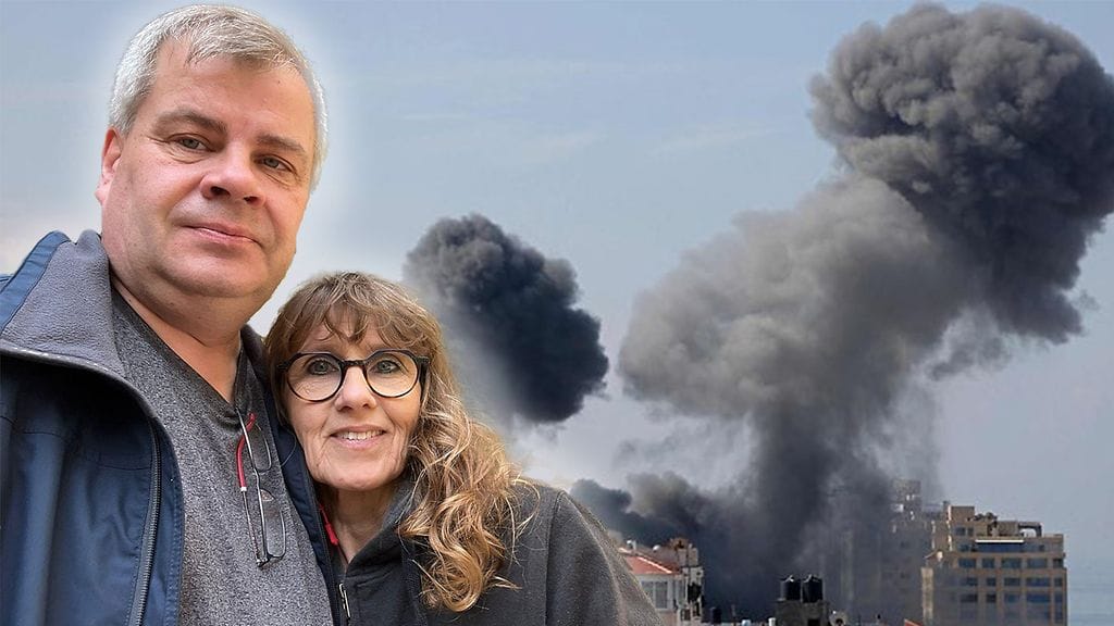 Ulla ja Veikko Nuoraho ovat keskustelleet Hamasin hyökkäyksestä ystävien ja naapureiden kanssa Jerusalemissa.