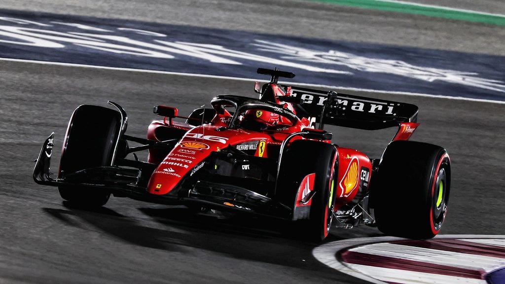 Charles Leclerc Qatarin radalla.