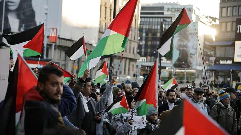Mielenilmauksen järjesti Suomen palestiinalaisten siirtokuntayhdistys.