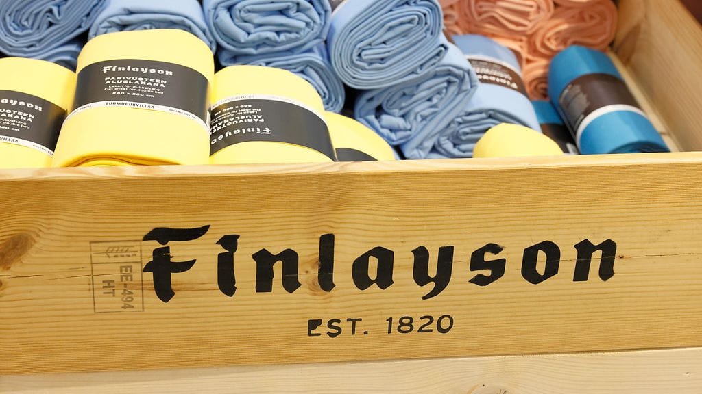 Kotimainen tekstiilialan yritys Finlayson pyytää anteeksi julkaisemaansa rauhanmallistoa. Kuvituskuva.