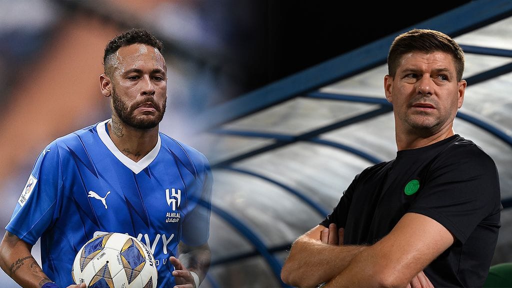 Neymar ja Steven Gerrard tienaavat Saudi-Arabian liigassa miljoonia.