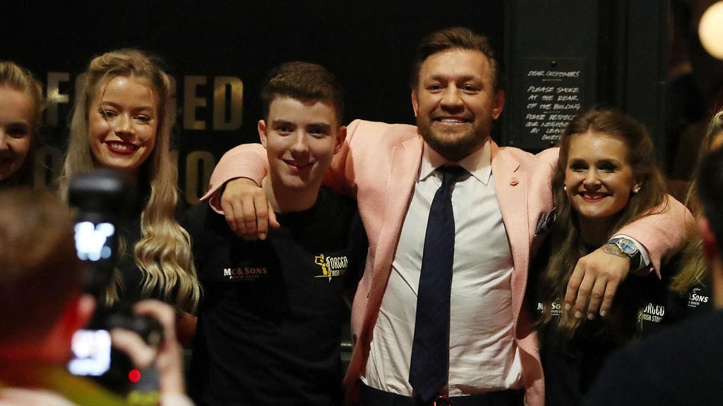 Cono McGregor on viime aikoina keskittynyt kaikkeen muuhun kuin vapaaottelu-uraansa. Syyskuun lopussa hän markkinoi olutbrändiään Lontoossa.