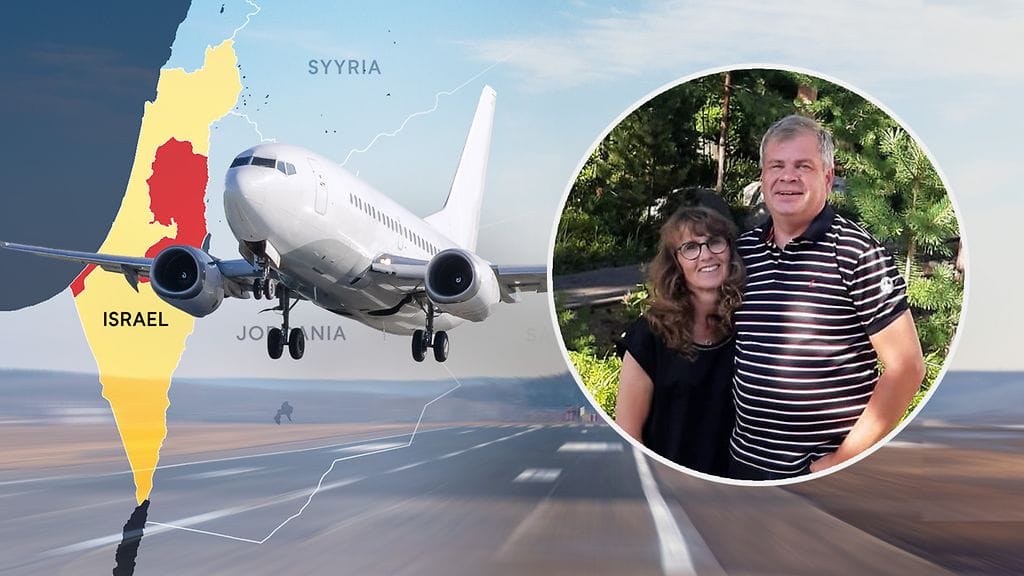 Ulla ja Veikko Nuoraho ovat asuneet Jerusalemissa 25 vuotta töidensä takia. He odottavat parhaillaan evakuointilentoa Suomeen. Kuvassa pariskunta on kesämökillä Punkaharjulla.