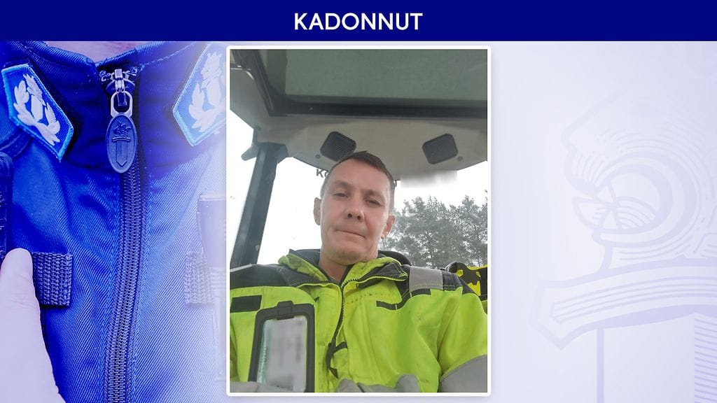 Lounais-Suomen poliisi kaipaa havaintoja Salossa perjantaina 13. lokakuuta kadonneesta miehestä.
